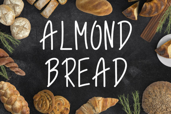 Almond Bread Font for Editorial Design and Branding