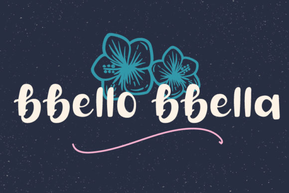 Bbello Bbella: A Script Font for Campaign Creativity
