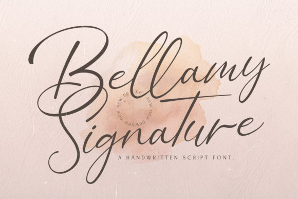 Bellamy Signature: A Timeless Script Font for Web Design