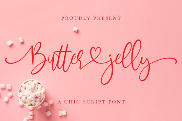 Butter Jelly: A Handwritten Font for Modern Web Design