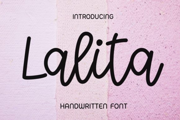 Discover the Charm of Lalita in Editorial Design