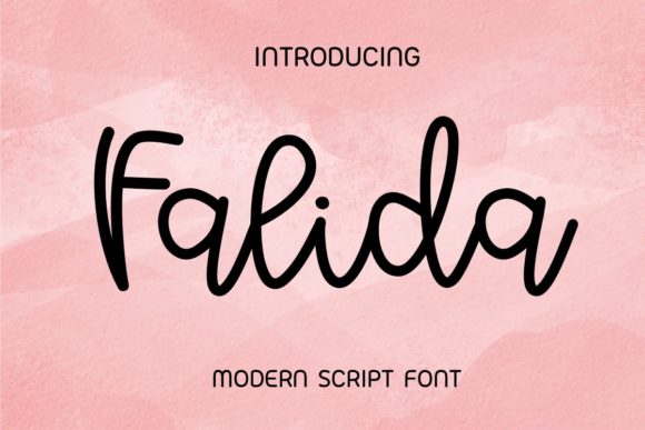 Falida Font for Business Branding