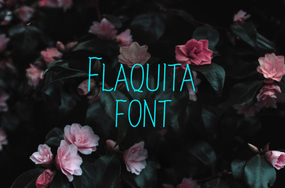 Flaquita: A Handwritten Font That Elevates Digital Design