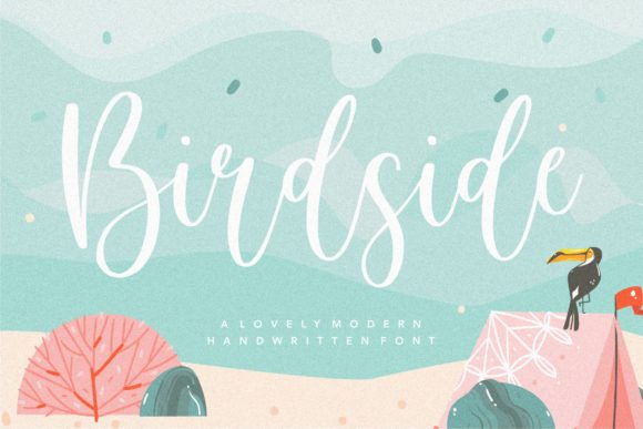 Font Choice That Speaks Volumes: Birdside in Action