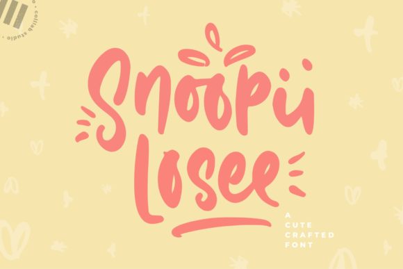 Font That Makes Your Brand Stand Out: Snoopii Losee