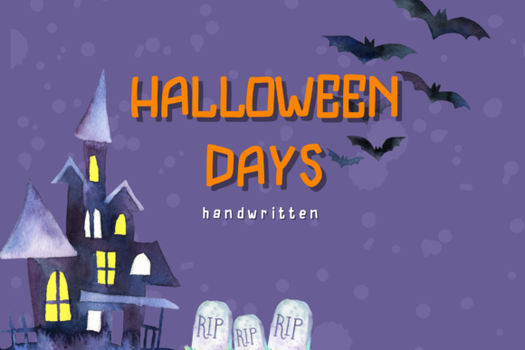 Halloween Days: A Font That Adds Personality to Your Brand