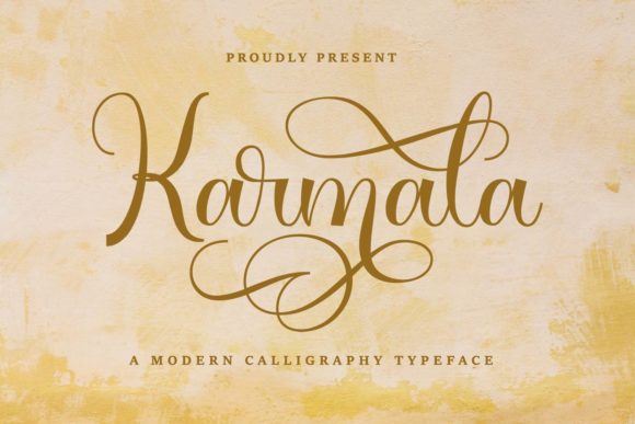 Karmala: A Script Font That Elevates Digital Branding