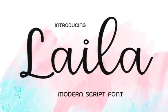 Laila: A Handwritten Font for Editorial Elegance