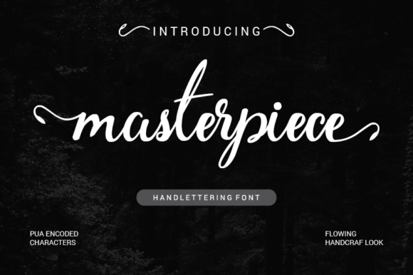 Masterpiece: The Font That Elevates Your Brand