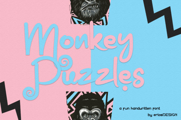 Monkey Puzzles: A Font for Creative Campaigns