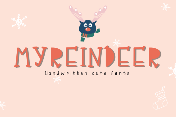 My Reindeer: A Font That Breathes Life Into Editorial Design