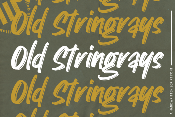 Old Stringrays: A Versatile Script Font for Campaign Design
