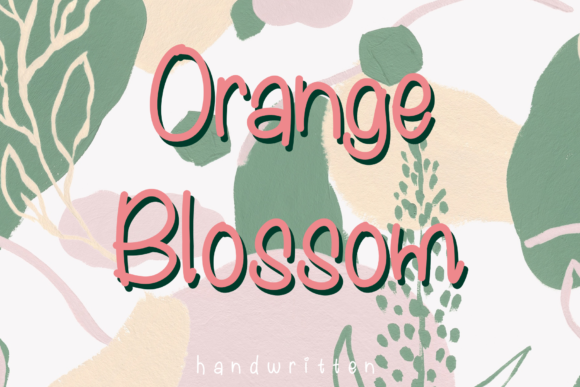 Orange Blossom: A Font That Breathes Life Into Editorial Design