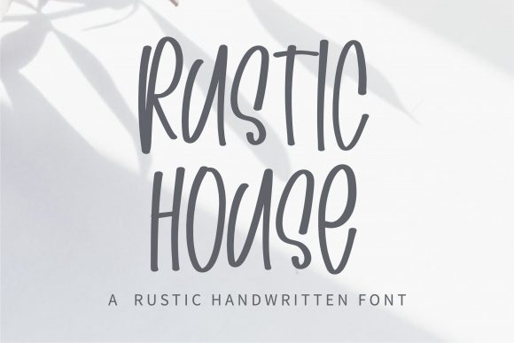 Rustic House: A Font That Breathes Life Into Editorial Design