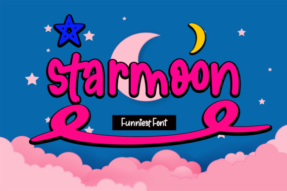 Starmoon: A Handwritten Font for Editorial Magic