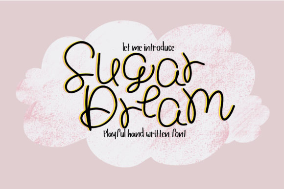 Sugar Dream Font: A Sweet Addition to Your Craft Projects