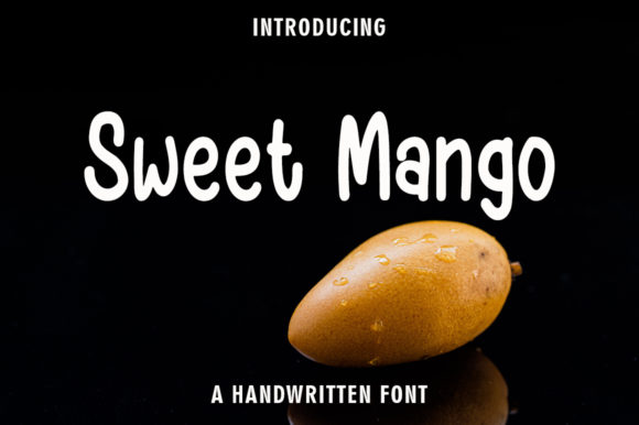 Sweet Mango Font for Editorial Design
