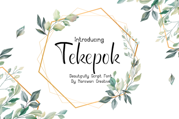 Tekepok: A Font That Breathes Life Into Your Creations